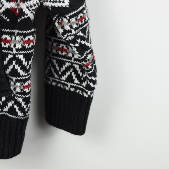 Heavy full zip knit hoodie 3T - Picture 6 of 10